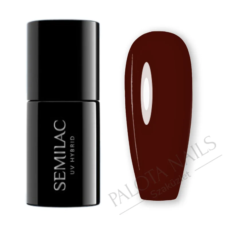 SEMILAC UV/LED Gél Lakk 7ml - 316 - Burgundy Red