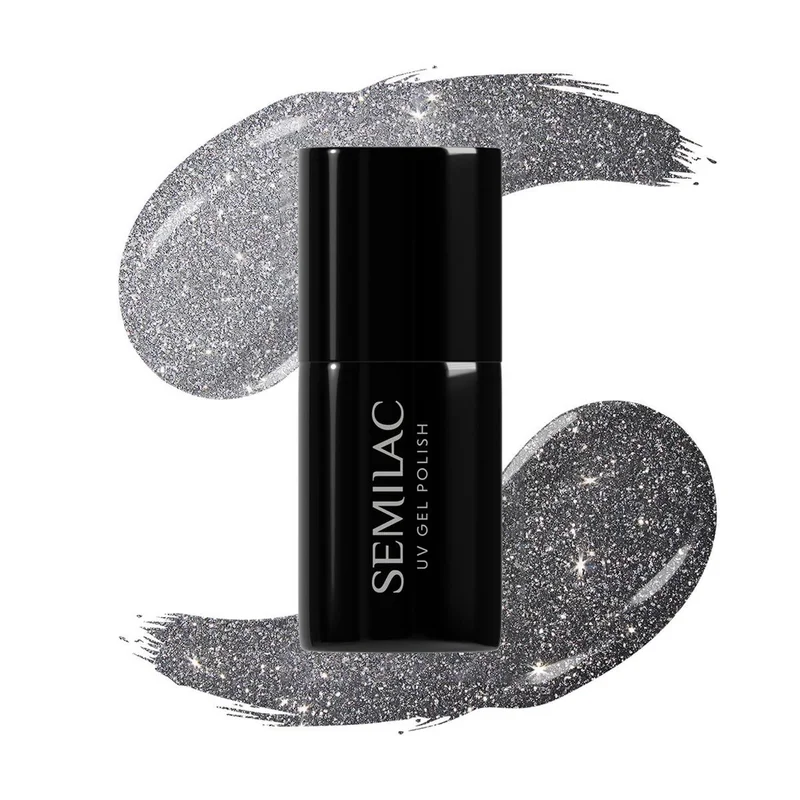 SEMILAC UV/LED Gél Lakk 7ml - 334 - Silver Lavender