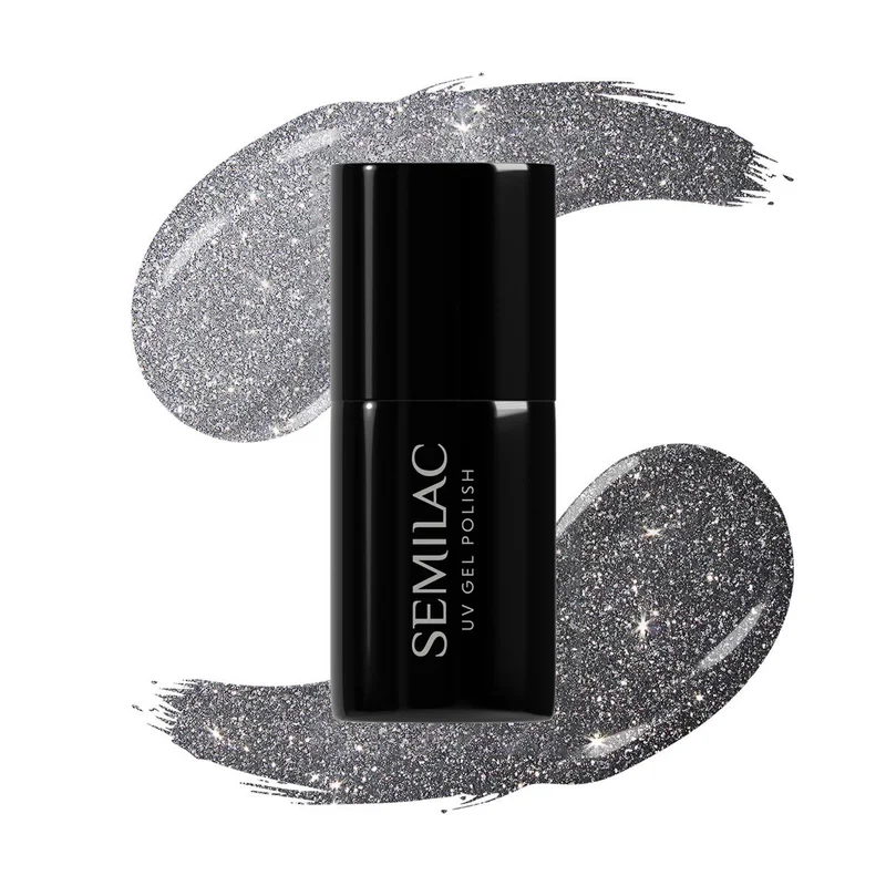 SEMILAC UV/LED Gél Lakk 7ml - 334 - Silver Lavender