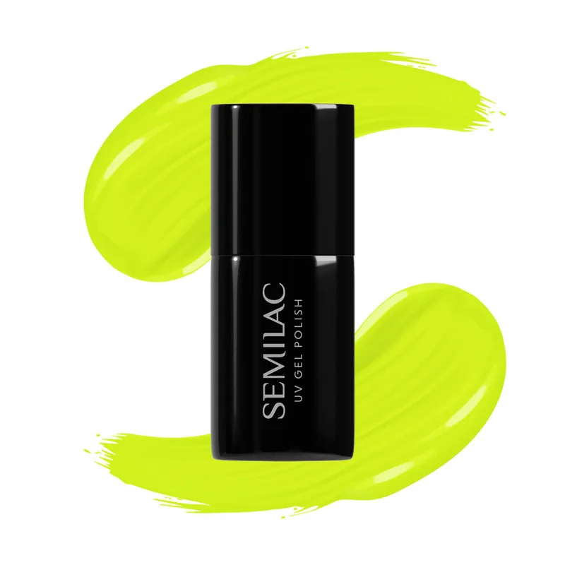 SEMILAC UV/LED Gél Lakk 7ml - 565 - Neon Yellow