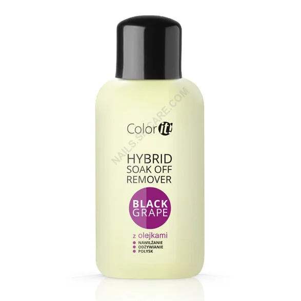 Silcare COLOR IT Soak Off Remover - Leoldó 150 ml - Fekete szőlő