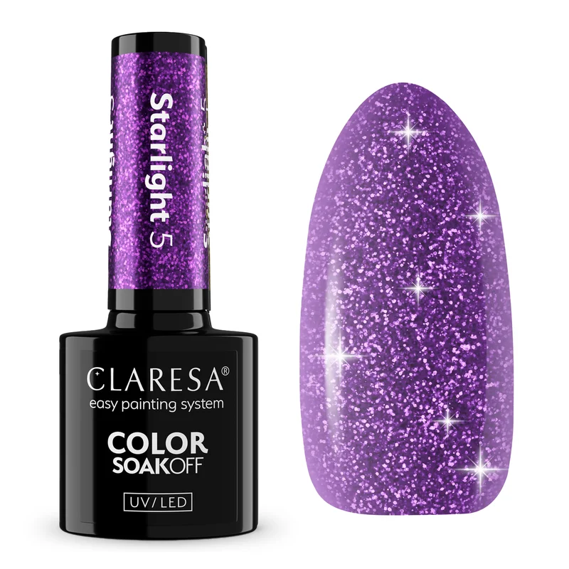 CLARESA UV/LED gél lakk 5g - STARLIGHT 05
