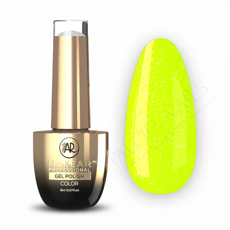 MAKEAR Glitter Neon Gel Polish 8ml No.NG02 Ibiza Neoshine