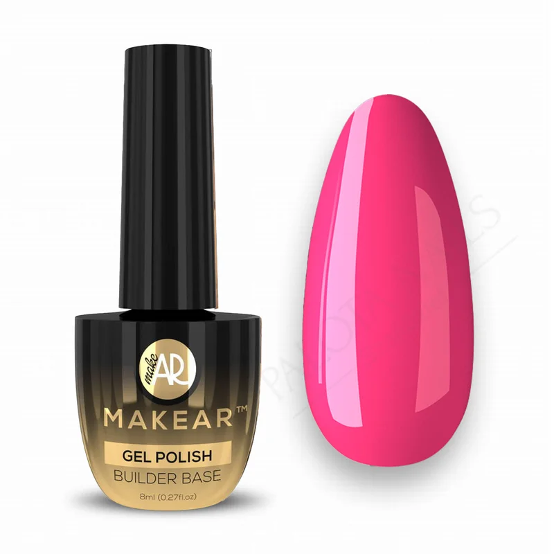 MAKEAR Rubber Base Juicy 8ml - CRB14 Pop Pink
