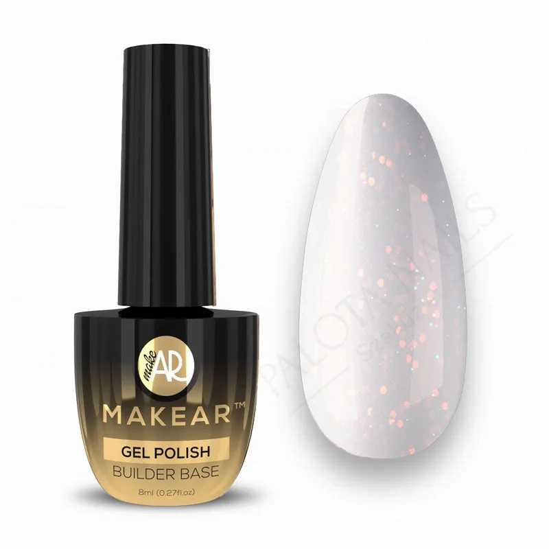 MAKEAR Sparkling Rubber Base 8ml- Serpens SRB06