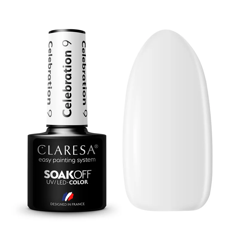CLARESA UV/LED gél lakk 5g - CELEBRATION 9