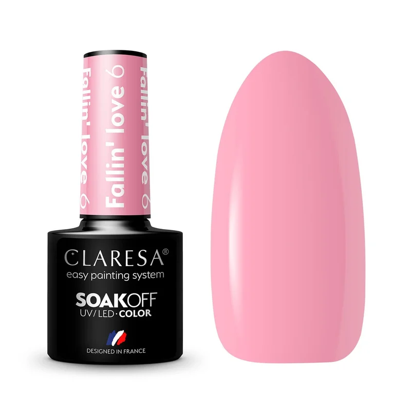 CLARESA UV/LED gél lakk 5g - Fallin' Love 6