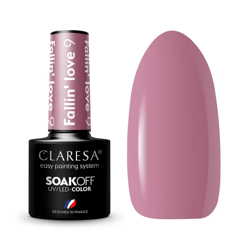CLARESA UV/LED gél lakk 5g - Fallin' Love 9
