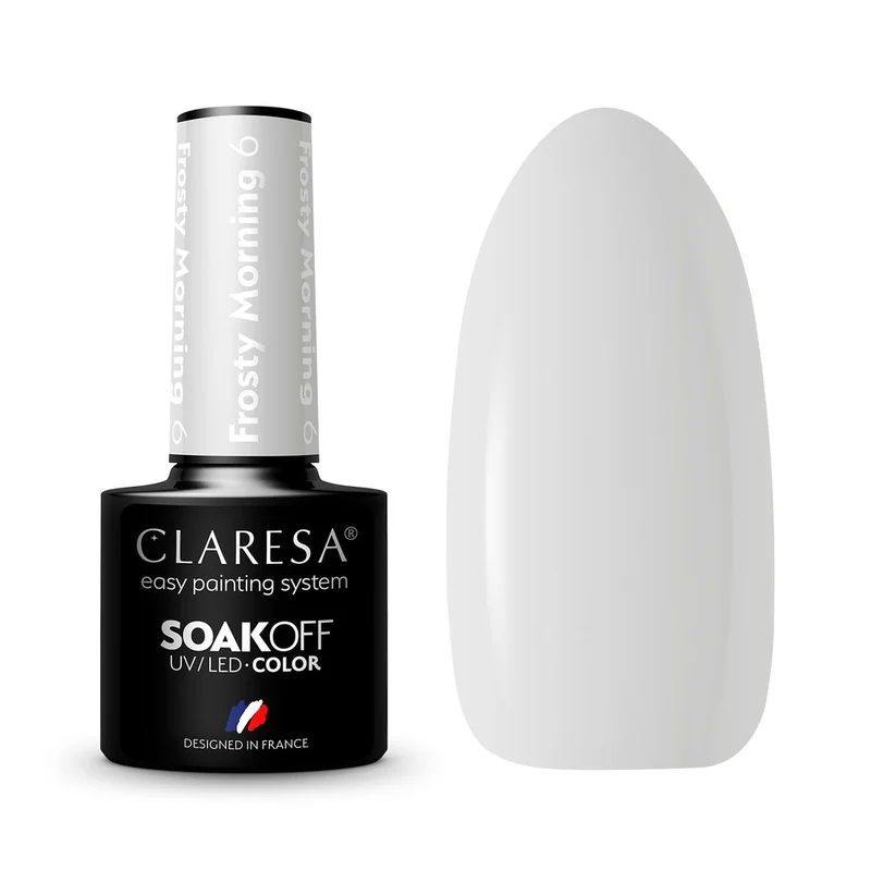 CLARESA UV/LED gél lakk 5g - FROSTY MORNING 6