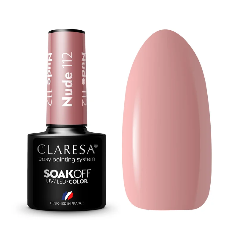 CLARESA UV/LED gél lakk 5g - NUDE 112