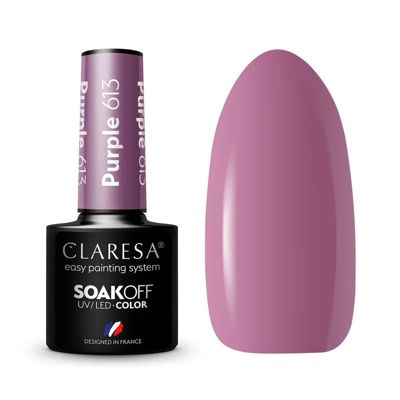 CLARESA UV/LED gél lakk 5g - PURPLE 613