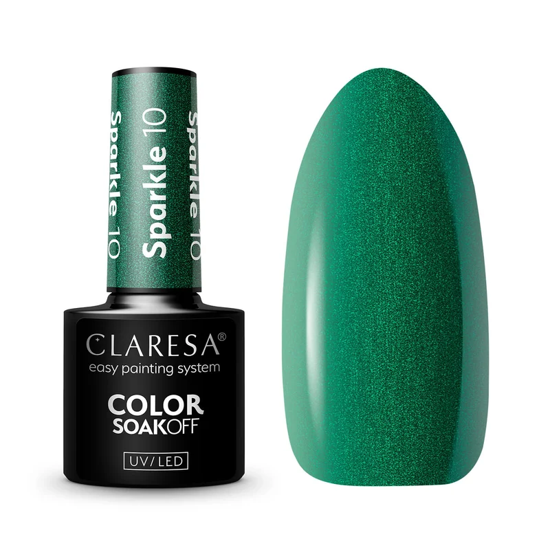 CLARESA UV/LED gél lakk 5g - SPARKLE 10