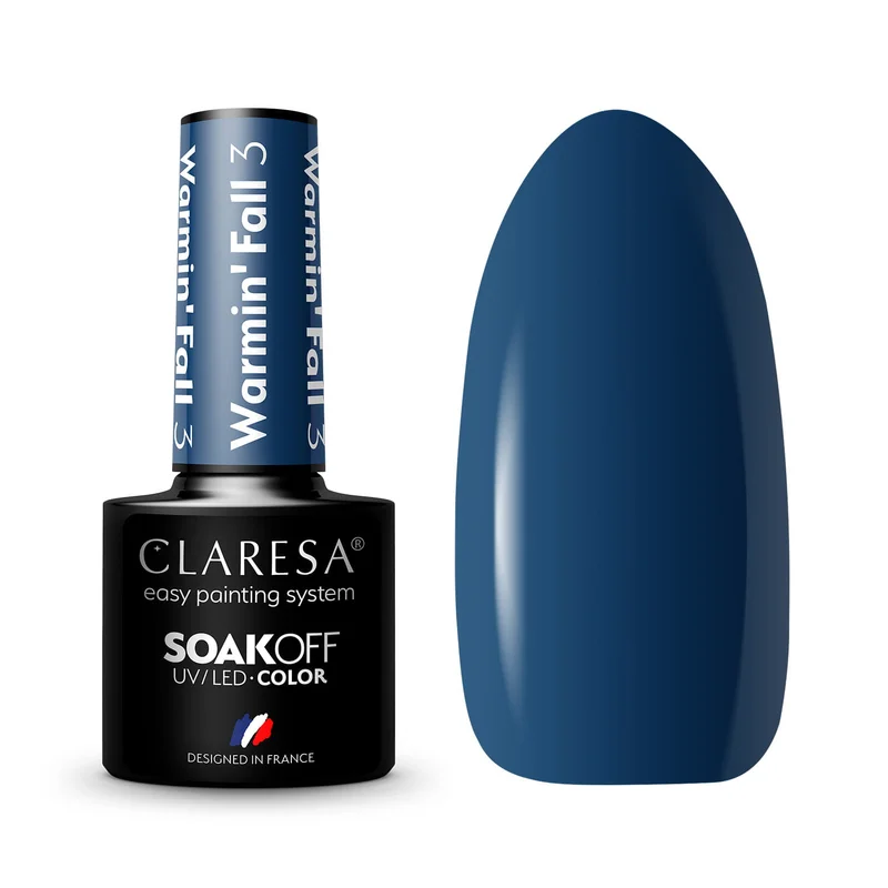 CLARESA UV/LED gél lakk 5g - WARMIN"FALL 3