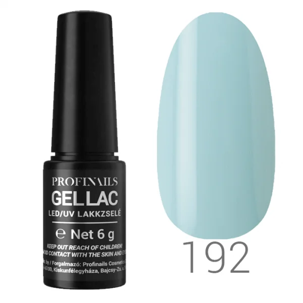 Profinails Gel Lac LED/UV lakkzselé 6gr No.192