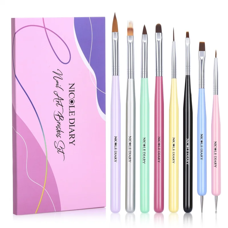 NICOLE DIARY - ecset szett - 8 db-os