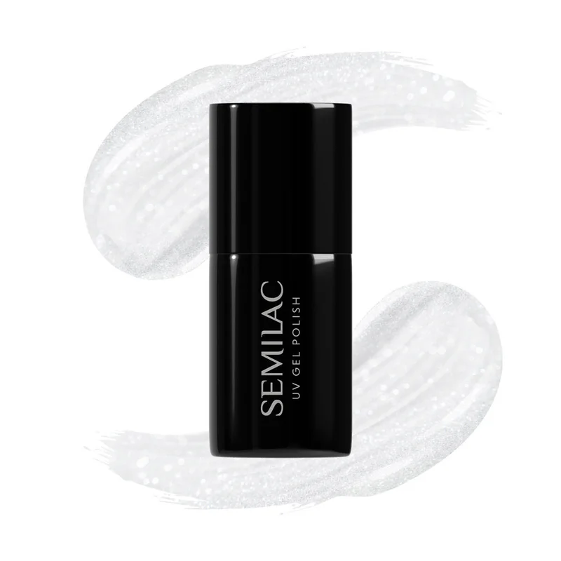 SEMILAC UV/LED Gél Lakk 7ml - 237 - HEMA FREE - White Pearl