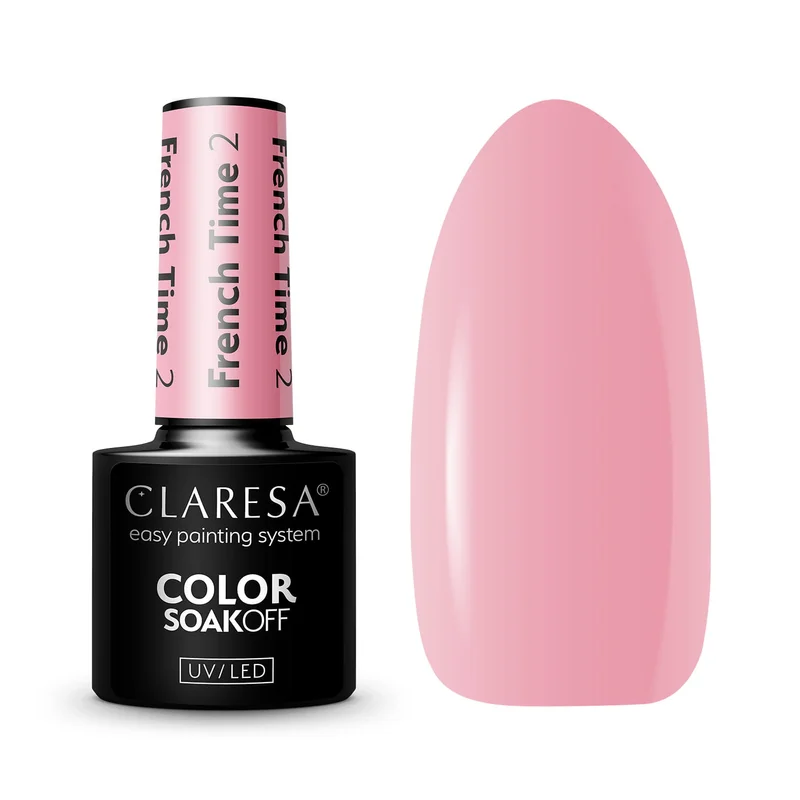 CLARESA UV/LED gél lakk 5g - French Time 2