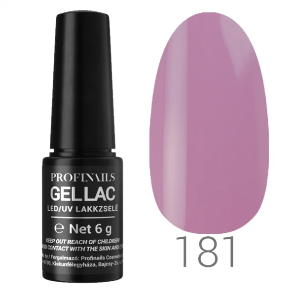 Profinails Gel Lac LED/UV lakkzselé 6gr No.181