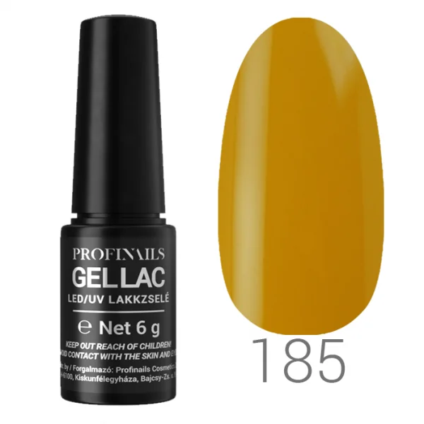Profinails Gel Lac LED/UV lakkzselé 6gr No.185