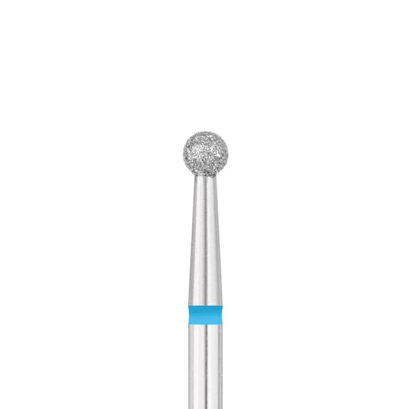 Gyémántporos csiszolófej - közepes erősségű gömb 3,1 mm