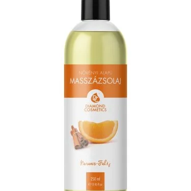 Diamond Cosmetics Masszázsolaj 250ml  - Narancs-fahéj