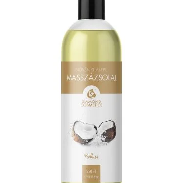 Diamond Cosmetics Masszázsolaj 250ml  - Kókusz