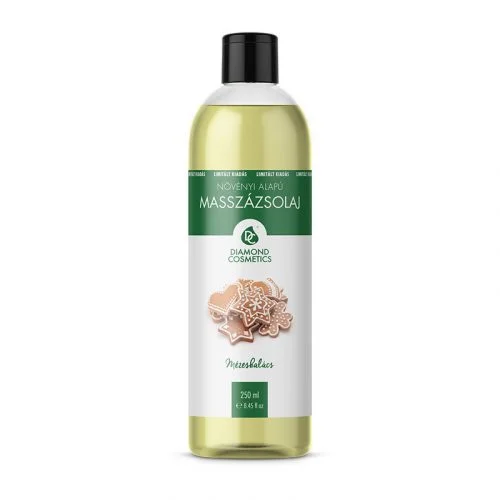 Diamond Cosmetics Masszázsolaj 250ml  - Mézeskalács