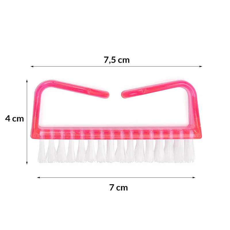 Portalanító kefe - Közepes - Pink