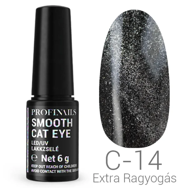 Profinails Smooth Cat Eye LED/UV lakkzselé 6gr C-14