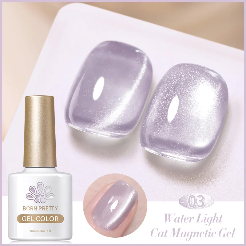 Born Pretty Water Light Cat Magnetic UV/LED gél lakk 10 ml WL03