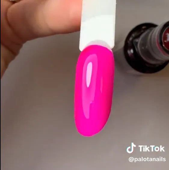 Neon rózsaszín jelly szín glass art technika