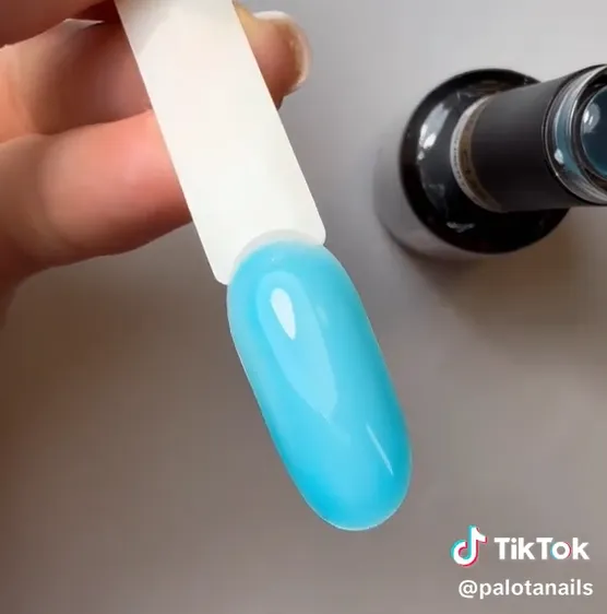 Világoskék jelly szín glass art alapja