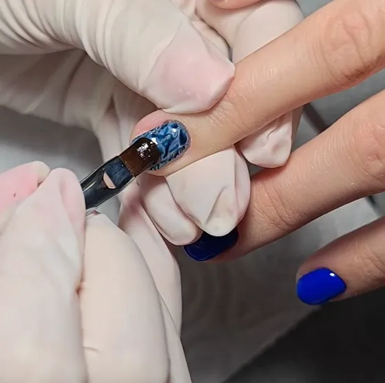 Egyenletes körömforma kialakítása