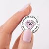 SEMILAC TOP - HEMA FREE - fixálásmentes Matte Violet Galaxy No.T27 7ML