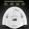 SUN X7 Max UV/LED Műkörmös Lámpa - 150 W - White -57 LED