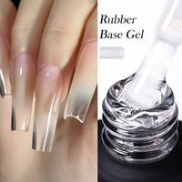 BORN PRETTY TRUBUTY Rubber Base Gel 15 ml - RBG08 - Clear