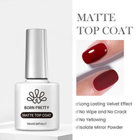 Born Pretty - Matt Top Coat 10 ml