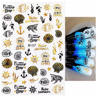 Köröm matrica 3D-s No.B127