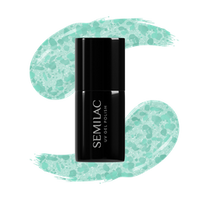 SEMILAC UV/LED Gél Lakk 7ml - 495 - HEMA FREE - Mint Glacier