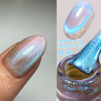 BORN PRETTY Aurora Cat Magnetic UV/LED gél lakk 10 ml - AC01 / MY90