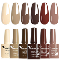 Venalisa 6 db-os UV/LED Gél lakk szett - 2228 - Mocha Maven - Hema Free