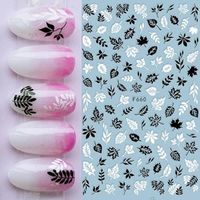 Köröm matrica 3D-s No.F660 fekete-fehér 