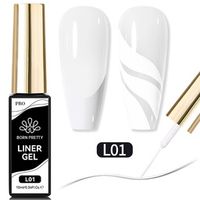 BORN PRETTY PRO Liner Gel 10 ml - L01 - Fehér