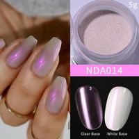 White Pearl Nail Art Powder - NDA014