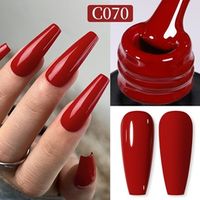 Born Pretty Pro UV/LED HEMA FREE gél lakk 15 ml - C070 - Carmine