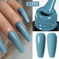 Born Pretty Pro UV/LED HEMA FREE gél lakk 15 ml - C095 - Duck Blue