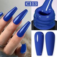 Born Pretty Pro UV/LED HEMA FREE gél lakk 15 ml - C113 - Sapphire Blue