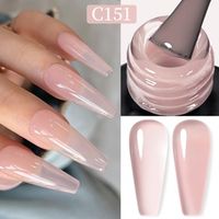 Born Pretty Pro UV/LED HEMA FREE gél lakk 15 ml - C151 - Milky Light Nude