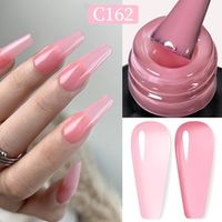 Born Pretty Pro UV/LED HEMA FREE gél lakk 15 ml - C162 - Jelly Orange Pink