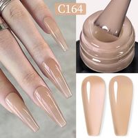 Born Pretty Pro UV/LED HEMA FREE gél lakk 15 ml - C164 - Jelly Almond
